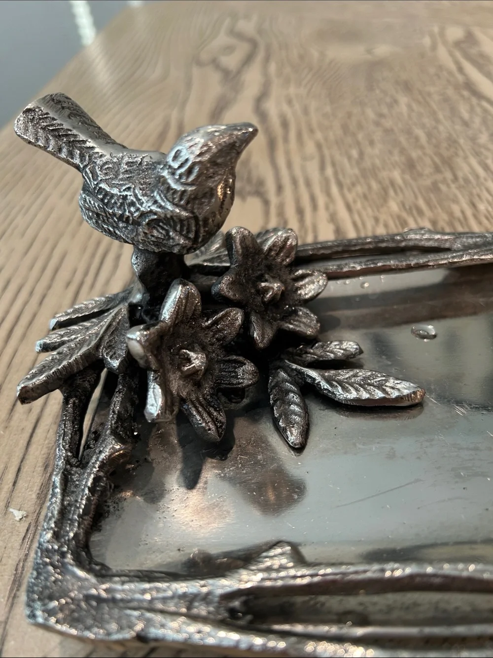 Star Home Decorative Bird Tray - Elegant Home Accent